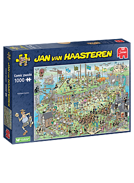 Highland Games - Jan van Haasteren (1000)